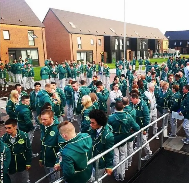 The Australian Commonwealth Games' team