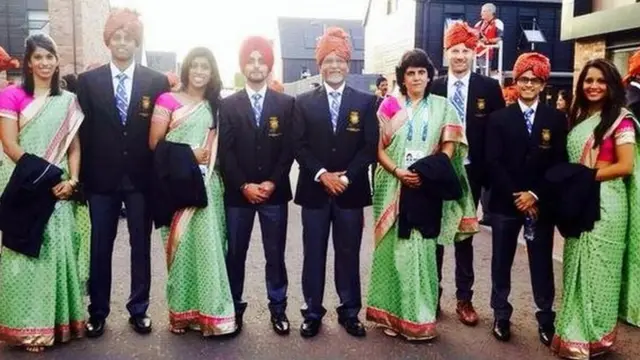 Indian squash team