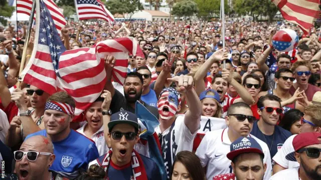 USA supporters