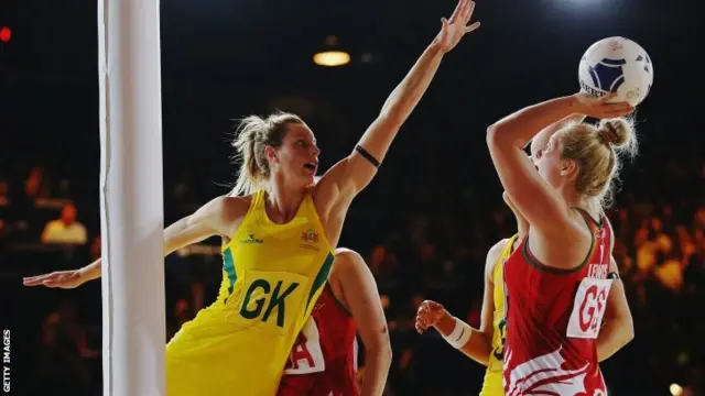 Wales v Australia netball