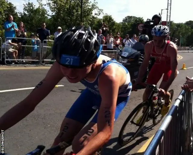 Marc Austin and Alistair Brownlee