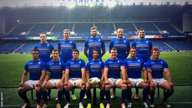 Scotland's rugby sevens team