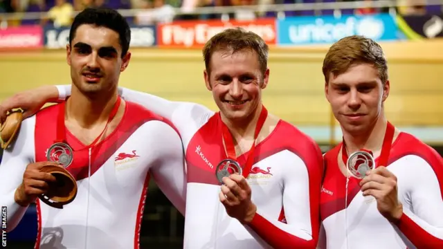 England team sprint squad