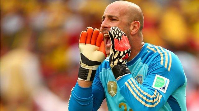 Pepe Reina of Liverpool and Spain