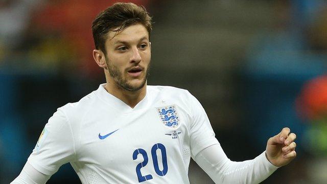 Adam Lallana of Liverpool