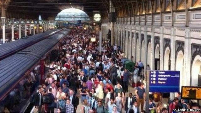 London Paddington station