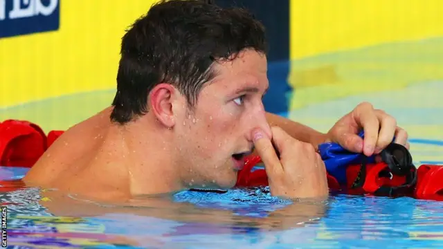 Scotland swimmer Michael Jamieson