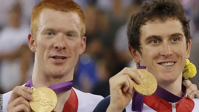 Ed Clancy and Steven Burke