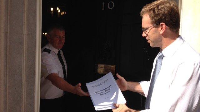 Tobias Ellwood at Downing Street