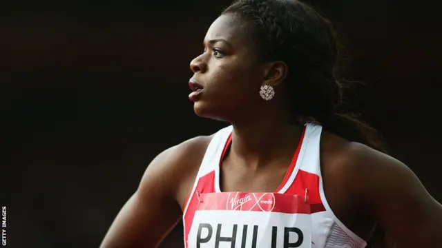 England sprinter Asha Philip