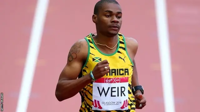 Warren Weir of Jamaica