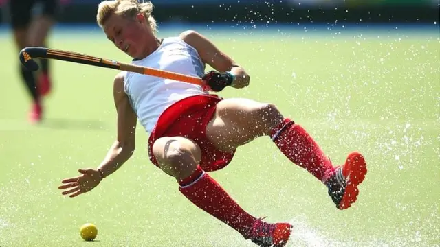 Alex Danson of England