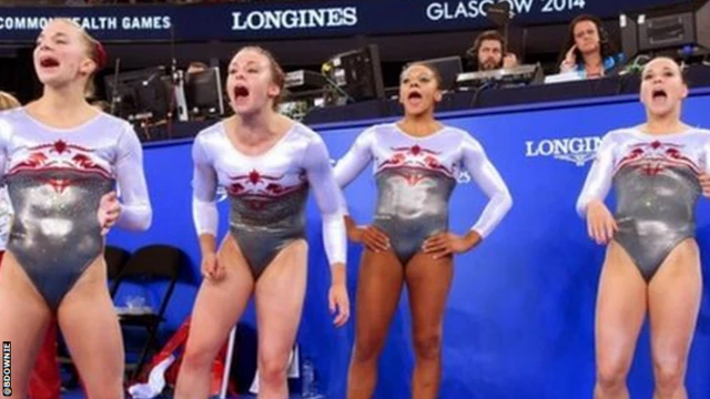 England women's gymnastics team