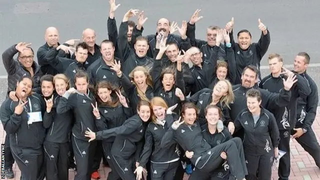 New Zealand athletics team