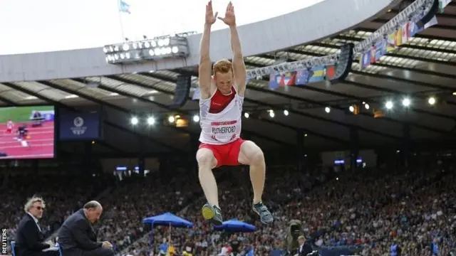 Greg Rutherford of England