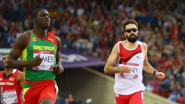 Kirani James and Martyn Rooney