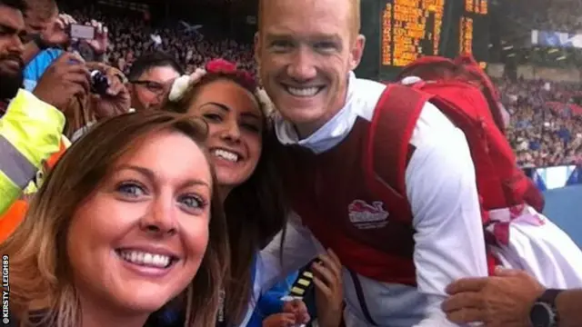 @Kirsty_Leigh89 and Greg Rutherford