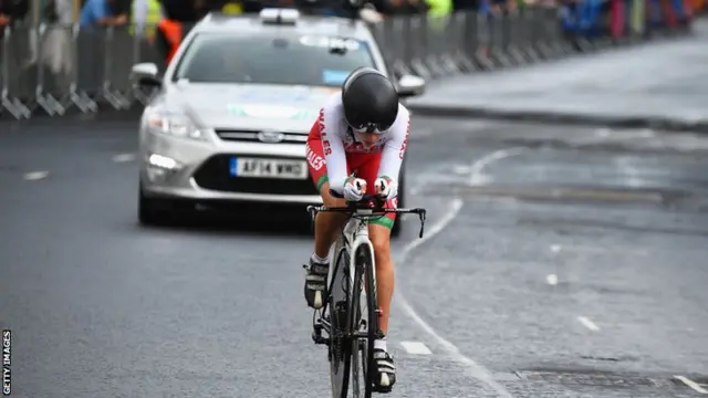 Wales cyclist Elinor Barker