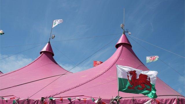 The pink pavilion