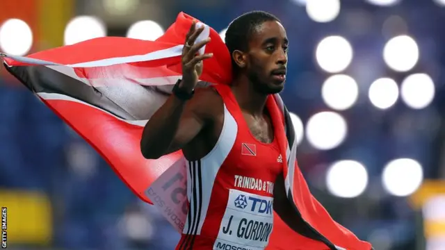 Trinidad and Tobago's Jehue Gordon