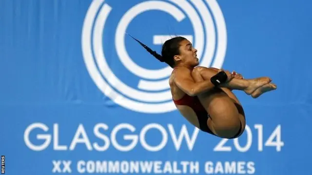 Meeghan Benfeito dives