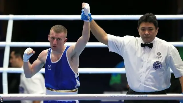 Paddy Barnes of Northern Ireland