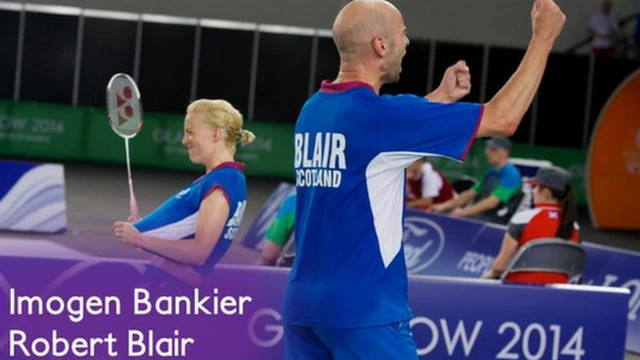 Imogen Bankier and Robert Blair of Scotland