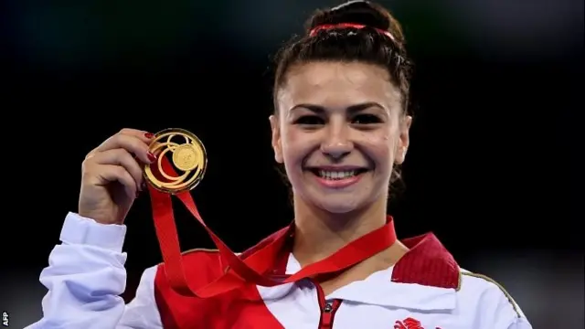 Claudia Fragapane of England