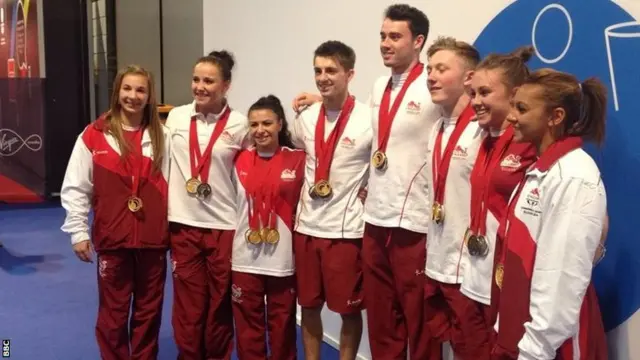 England gymnasts