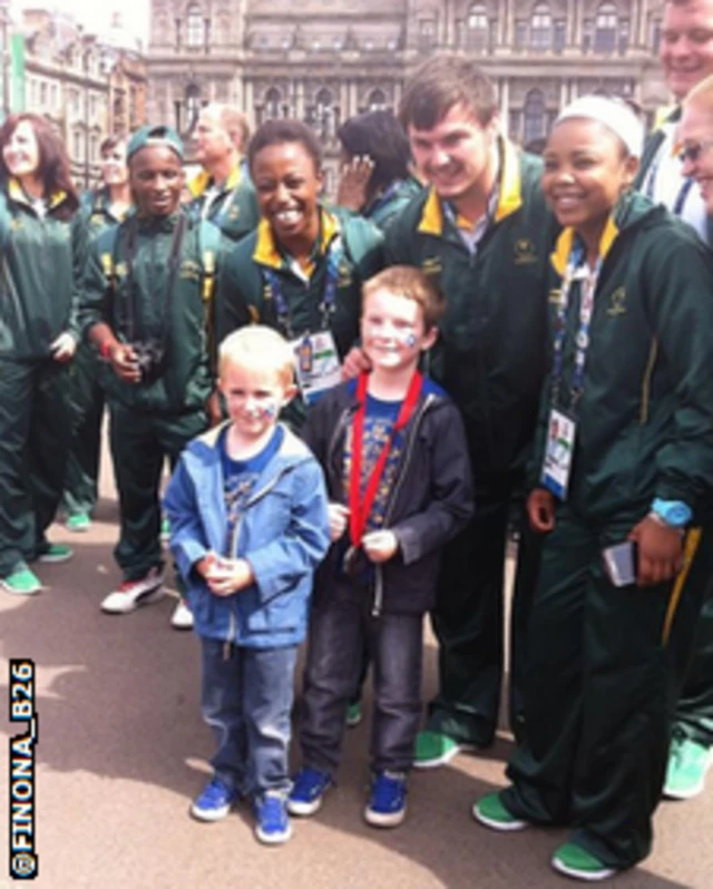 South African athletes