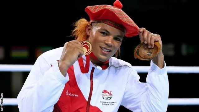 Gold medallist Joe Joyce of England