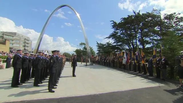 Folkestone World War One ceremony