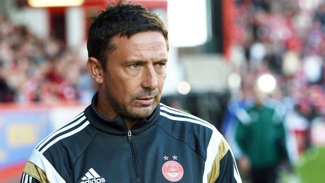 Aberdeen manager Derek McInnes