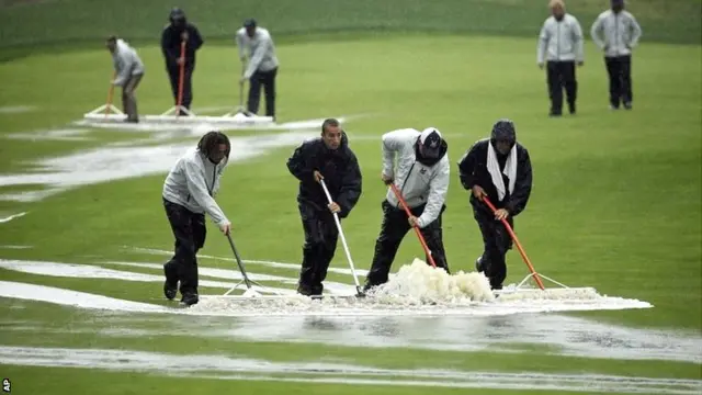 Greenkeepers battle with the elements at Valhalla