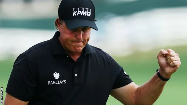 Phil Mickelson on day 4