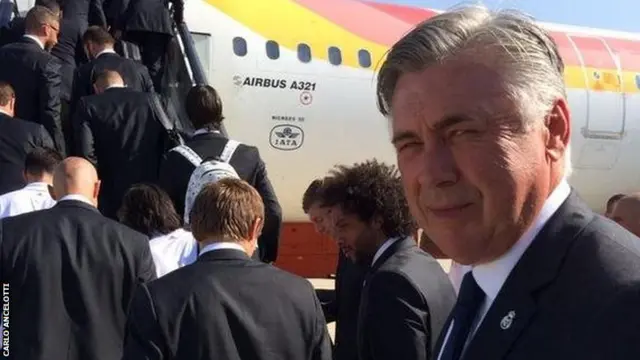 Real Madrid coach Carlo Ancelotti