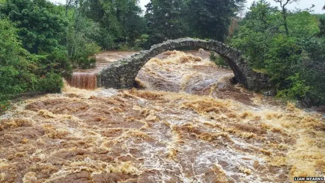 The River Dulnain at Carrbridge