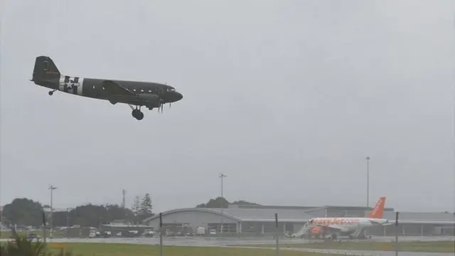 Douglas Dakota flypast