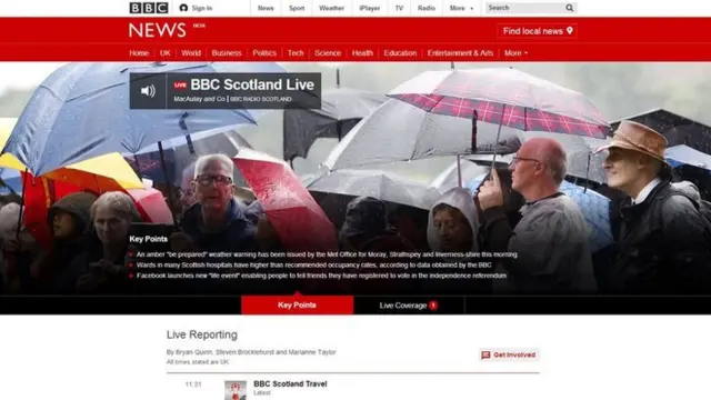 BBC Scotland Live