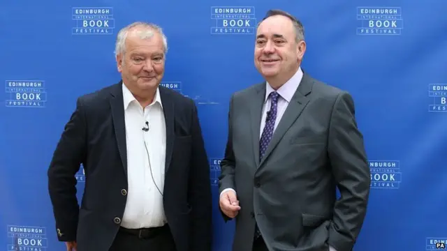 Tom Devine and Alex Salmond