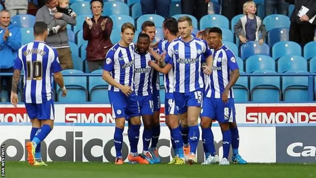 Sheffield Wednesday celebrate