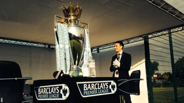 Premier League trophy