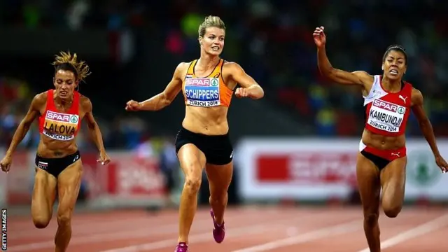 Dafne Schippers wins