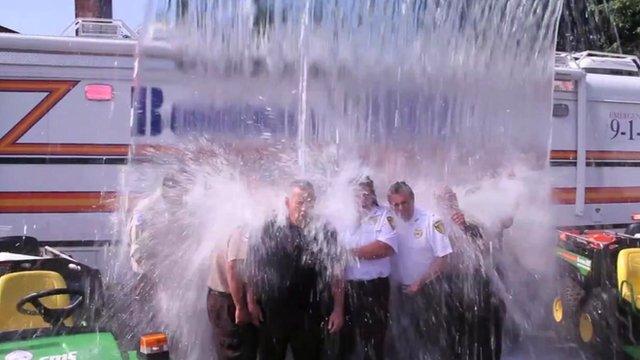 Ice Bucket Challenge attempt