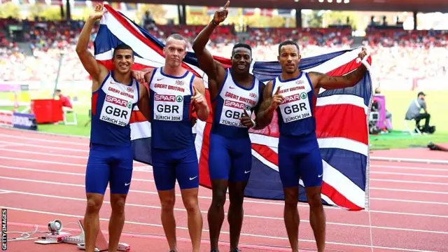 Adam Gemili of Great Britain