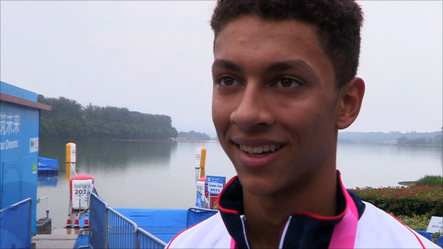 British triathlete Ben Dijkstra