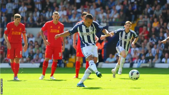 West Brom v Liverpool