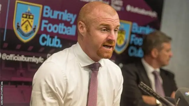 Burnley manager Sean Dyche