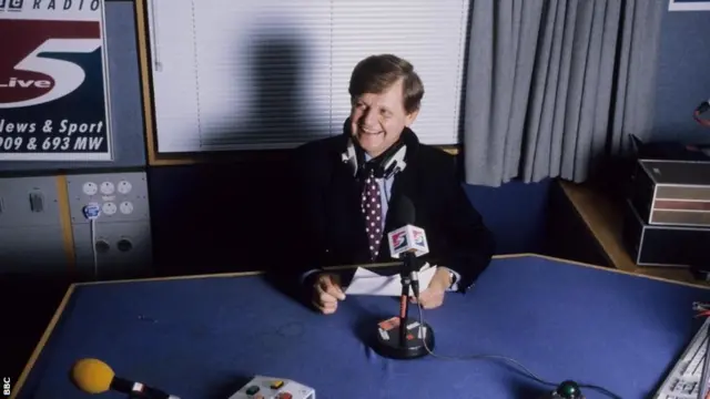 James Alexander Gordon broadcasting in 1996