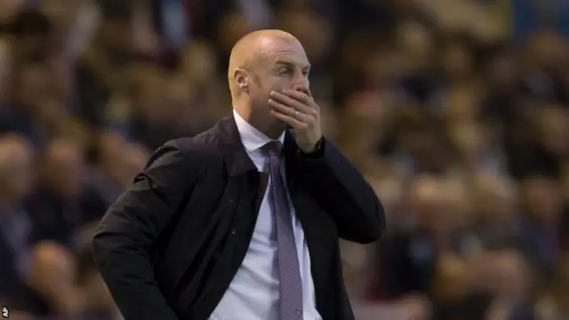 Burnley boss Sean Dyche